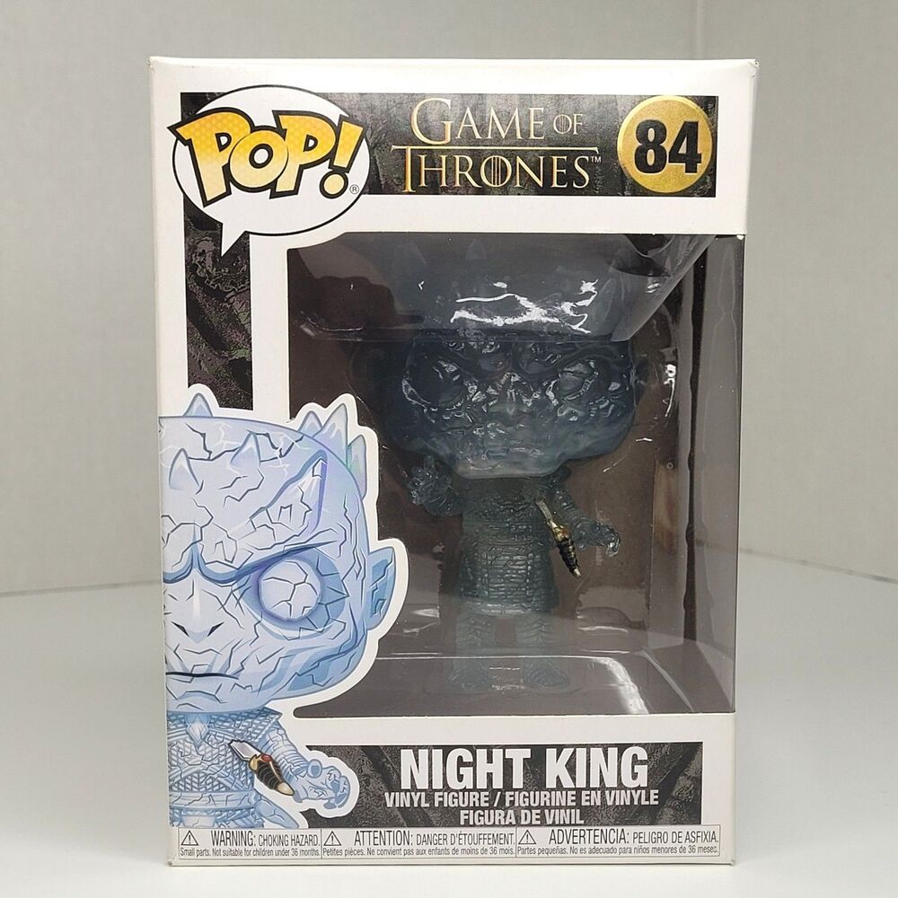 Funko Pop Night King #84 Crystal Clear GOT Vaulted Figure